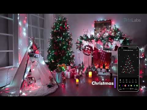 BrizLabs Smart Christmas Lights 196ft 600 LED  App Controlled Work with Alexa & Google Home PREMIUM SERIES