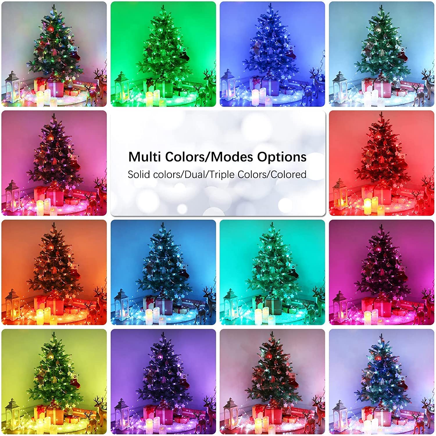 BrizLabs RGB Color Changing Fairy Lights with 44-Keys Remote